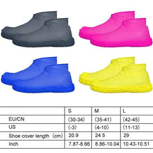 Carregar imagem no visualizador da galeria, Waterproof Rain Unisex Shoe Cover Silicone