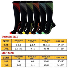 Carregar imagem no visualizador da galeria, Men Women Knee High/Long Compression Socks