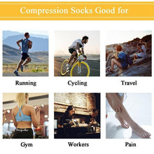 Carregar imagem no visualizador da galeria, Men Women Knee High/Long Compression Socks