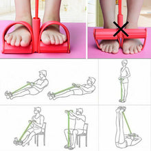 Load image into Gallery viewer, Fitness Gum Elastic Resistance Bands Latex Pedal Exerciser
