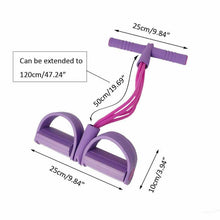 Carregar imagem no visualizador da galeria, Fitness Gum Elastic Resistance Bands Latex Pedal Exerciser