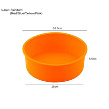 Load image into Gallery viewer, Silicone Cake Mold Round &amp; Rectangular Shapes
