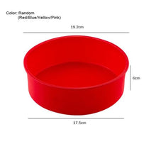 Carregar imagem no visualizador da galeria, Silicone Cake Mold Round & Rectangular Shapes