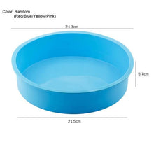 Carregar imagem no visualizador da galeria, Silicone Cake Mold Round & Rectangular Shapes