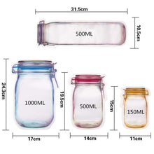 Carregar imagem no visualizador da galeria, Reusable Mason Jar Bags