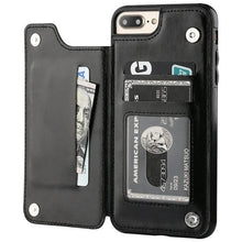 Carregar imagem no visualizador da galeria, Flip Leather Wallet Case For iPhones