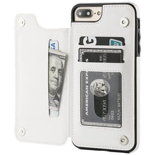 Carregar imagem no visualizador da galeria, Flip Leather Wallet Case For iPhones