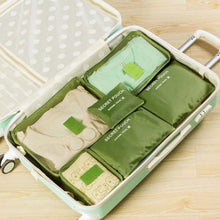 Carregar imagem no visualizador da galeria, 6Pcs Portable Luggage Organizer Travel Waterproof Bags