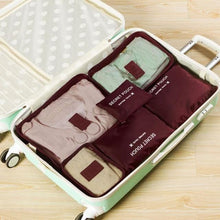 Carregar imagem no visualizador da galeria, 6Pcs Portable Luggage Organizer Travel Waterproof Bags