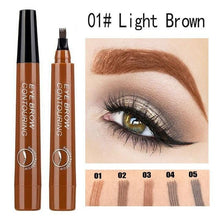 Carregar imagem no visualizador da galeria, Microblading Eyebrow Pen Fork Tip Fine Waterproof