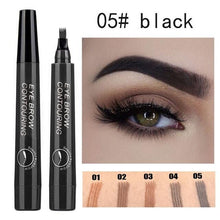 Carregar imagem no visualizador da galeria, Microblading Eyebrow Pen Fork Tip Fine Waterproof