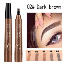 Carregar imagem no visualizador da galeria, Microblading Eyebrow Pen Fork Tip Fine Waterproof