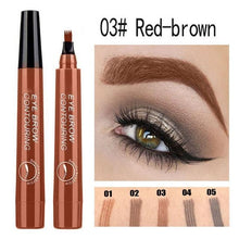 Load image into Gallery viewer, Microblading Eyebrow Pen Fork Tip Fine Waterproof
