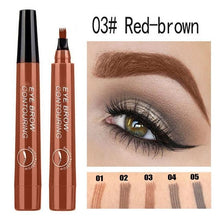 Carregar imagem no visualizador da galeria, Microblading Eyebrow Pen Fork Tip Fine Waterproof