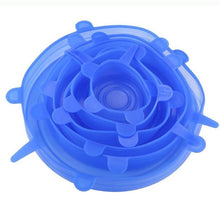 Carregar imagem no visualizador da galeria, 6Pcs Silicone Stretch Lids Universal