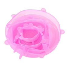 Carregar imagem no visualizador da galeria, 6Pcs Silicone Stretch Lids Universal