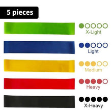 Carregar imagem no visualizador da galeria, Resistance Rubber Bands Set For Fitness
