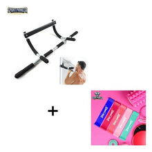 Charger l'image dans la galerie, Indoor fitness door frame Multi-functional Pull up bar Horizontal bar