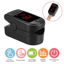 Carregar imagem no visualizador da galeria, Blood Oxygen Finger Pulse Digital Meter