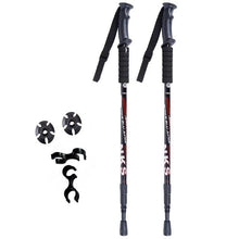 Load image into Gallery viewer, 2 Pcs Anti Shock Ultralight Nordic Walking Sticks
