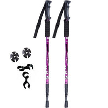 Charger l'image dans la galerie, 2 Pcs Anti Shock Ultralight Nordic Walking Sticks