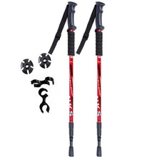 Load image into Gallery viewer, 2 Pcs Anti Shock Ultralight Nordic Walking Sticks
