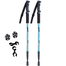 Load image into Gallery viewer, 2 Pcs Anti Shock Ultralight Nordic Walking Sticks
