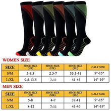 Carregar imagem no visualizador da galeria, Men Women Knee High/Long Compression Socks

