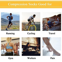 Load image into Gallery viewer, Men Women Knee High/Long Compression Socks
