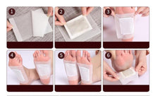 Load image into Gallery viewer, 10 Tablets Detox Foot Patch Set Bamboo Vinegar Essence

