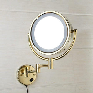 Makeup Mirrors LED Wall Mounted Double Side