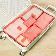 Charger l&#39;image dans la galerie, 6Pcs Portable Luggage Organizer Travel Waterproof Bags
