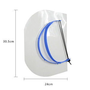 Adjustable Transparent Protective Face Cover