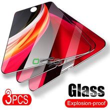 Load image into Gallery viewer, 3Pcs Full Cover Tempered Glass For iPhone

