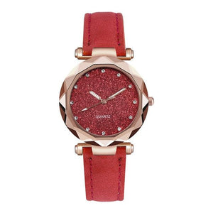 Casual Women Watch Leather