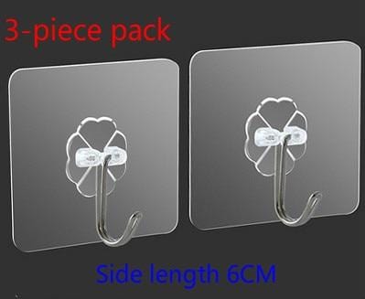 Strong Transparent Self Adhesive Sucker Wall Hooks