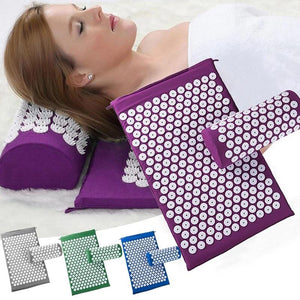 Acupressure Mat & Pillow Massage Set